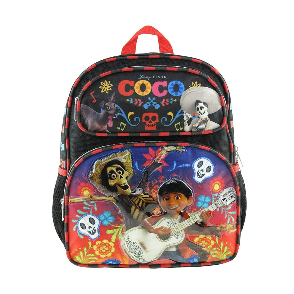 Coco Small Backpack Disney Coco Music Land 12" New 008628