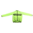 thumbnail image 4 of Reflective Jacket Breathable Cycling Coat Long Sleeves Polyester with Pockets for Outdoor, 4 of 7