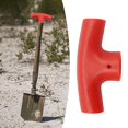 thumbnail image 6 of SunniMix Shovel Grip Handle Red Ergonomic Durable Nonslip Spade Handle Garden Accessories Short T type, 6 of 8