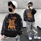 thumbnail image 2 of Sudadera informal de otoño para niños, camiseta de manga larga para Primavera/otoño, Top para niños medianos/grandes, sudaderas con capucha para niños 2024, 2 of 5