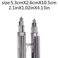 thumbnail image 5 of Twin Towers 3D Jigsaw Metal Puzzle Model Toys, 5 of 5