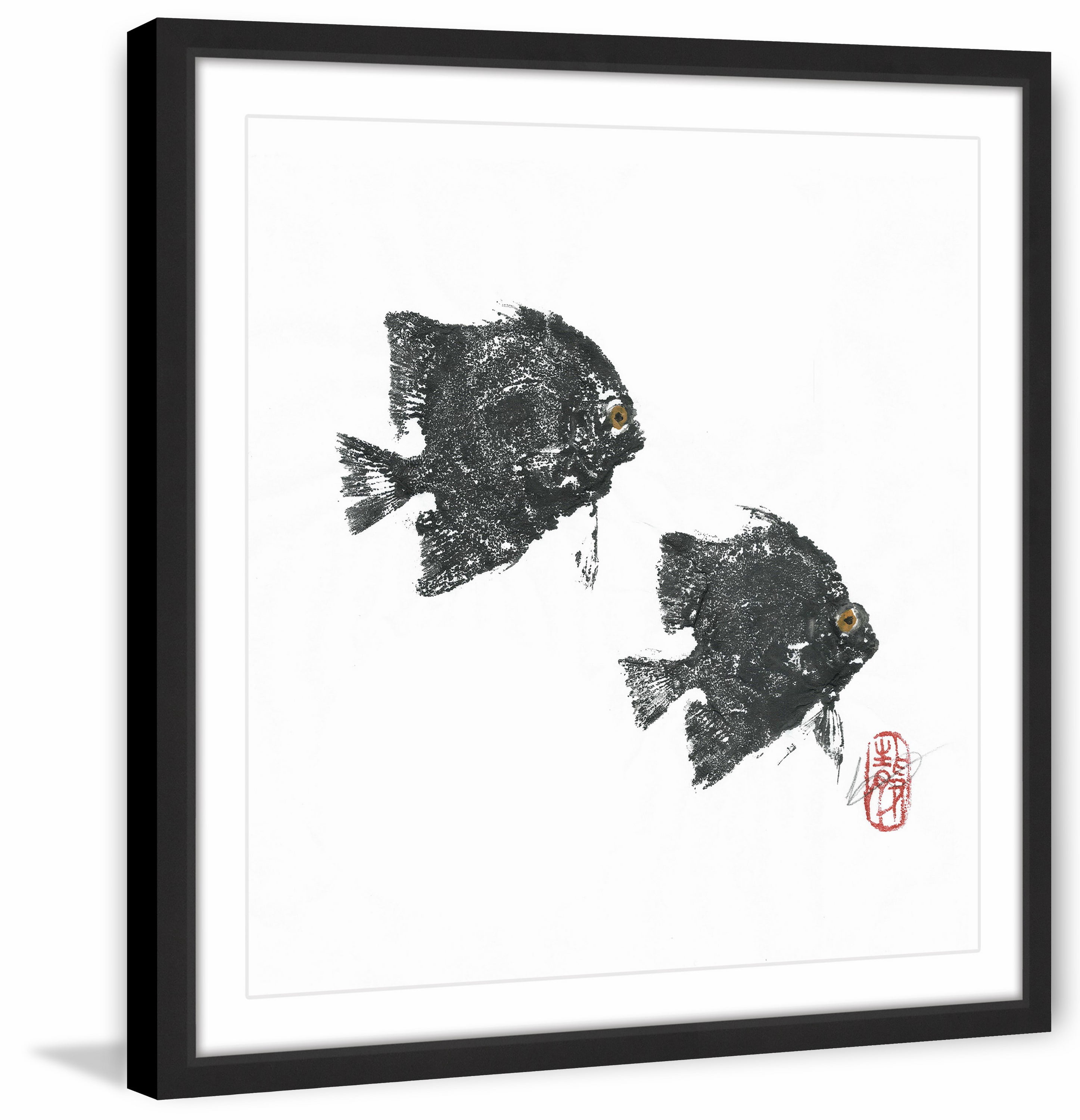 "Laurel & Hardy" Framed Painting Print