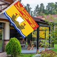 thumbnail image 4 of czcpp-3×5 FT New Brunswick Flag,Large Canada Province Decor,Double Side Digital Printed 150D Polyester Banner With Canvas Header Brass Grommet For Outdoor Indoor Parade Car, 4 of 4