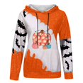 thumbnail image 4 of Sudadera para mujer Otoño Sudaderas Festival de moda Acción de gracias Impreso Blusa suelta de manga larga Tops casuales Sudaderas con capucha Odeerbi ODB-5, 4 of 5