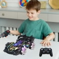 thumbnail image 2 of Remote Control Remote Control Car Spray Stunt Car Music Light Double Remote Control Gloves Control Boy Toy, 2 of 6