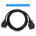 thumbnail image 2 of 16PIN Male to Female OBDII Car Diagnostic Cable Connector Extension Cable 3 Meters, 2 of 7