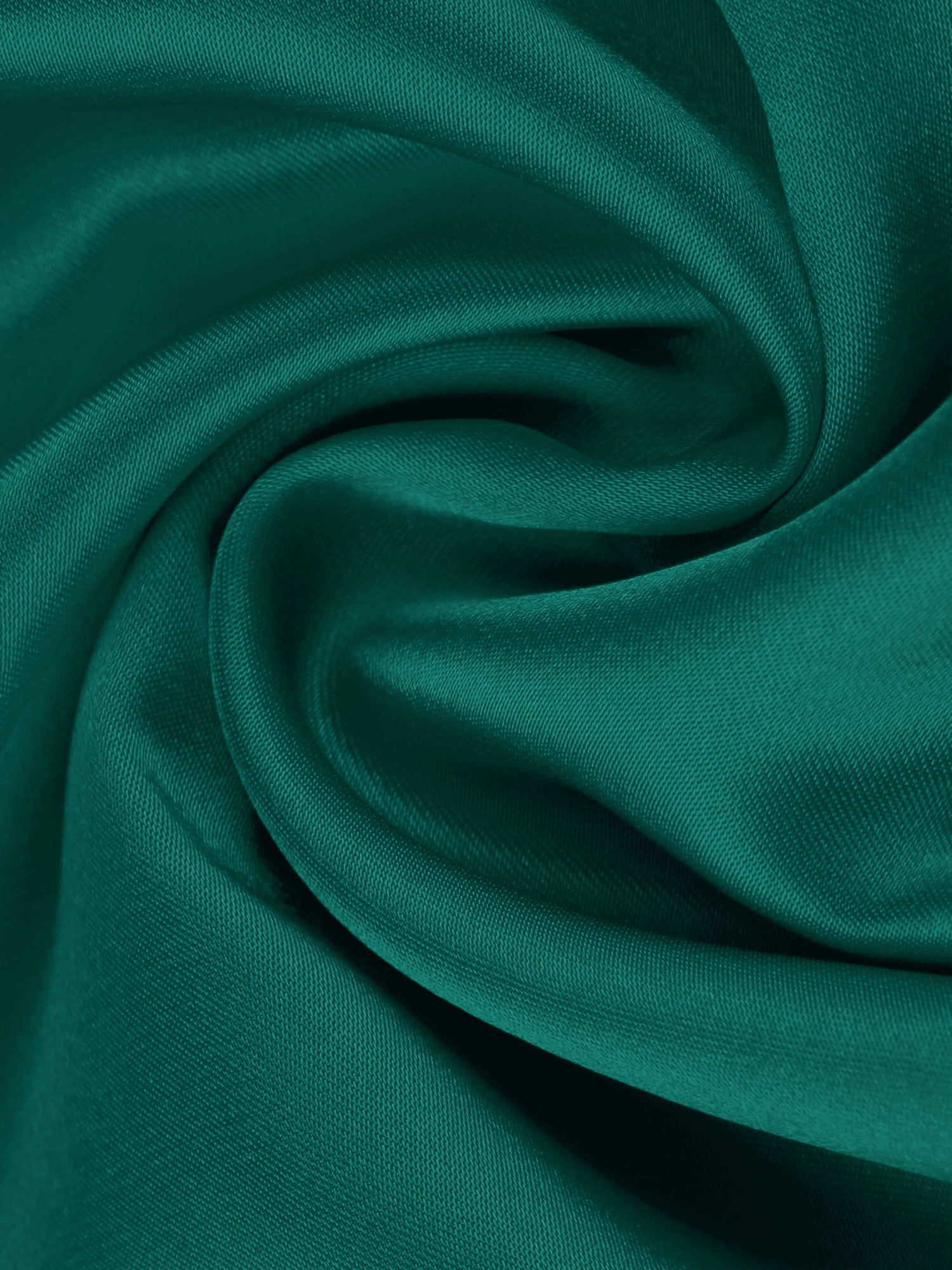 DARING DIVA Women's Satin Sleeveless Backless Slit Silky Midi Nightgown XL Green