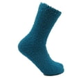 thumbnail image 2 of 4 or 8 Pairs Cozy Fuzzy Fluffy Soft Warm Comfortable Women's Crew Socks (Solid, 4), 2 of 8