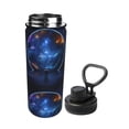 thumbnail image 2 of Daiia Astronaut Printed 18 OZ Sports Insulated Kettle Drinking Cup Water Bottle Stainless Steel Kettle Portable Cup For Gym, 2 of 7