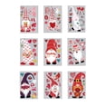 thumbnail image 2 of TIMIFIS Valentines Day Decor A Set Of Valentine's Day Static Sticker Gnome Dwarf Glass Window Sticker, 2 of 3