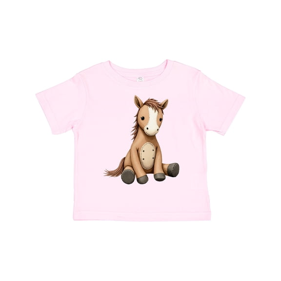 Inktastic Knitted Horse Boys or Girls Toddler T-Shirt