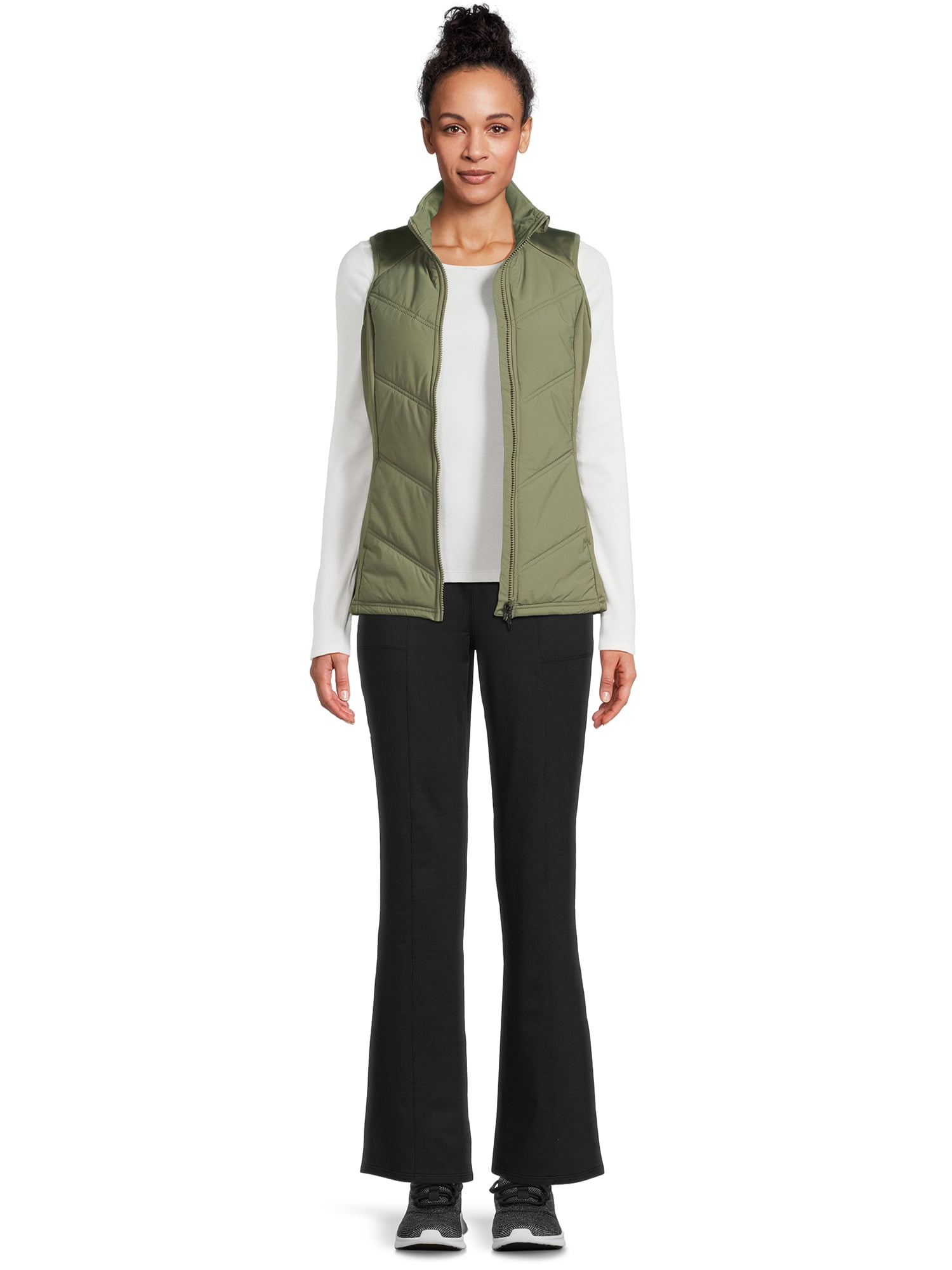 Avia Women’s Quilted Vest with Pockets, Sizes XS-XXXL