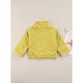 thumbnail image 4 of Veste Unisexe pour Tout-Petit Bébé Garçon Fille d'Hiver en Velours Côtelé Sherpa Doublée en Molleton Matelassée à Boutons, 4 of 8
