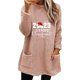 thumbnail image 1 of Gibobby Sudadera de Navidad para mujer Sudadera con capucha de felpa con bolsillo y manga larga con cuello redondo y estampado navideño informal para mujer(Rojo,M), 1 of 3