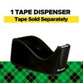 thumbnail image 3 of Scotch Desktop Tape Dispenser, Black Two-Tone, 1 Dispenser, 3 of 13