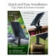 thumbnail image 5 of Brightech Ambience Pro Cadena de luces solares para exterior – Super brillante control remoto color ajustable cadena de luz al aire libre – Cadena de grado comercial 12 bombillas LED impermeables para, 5 of 8