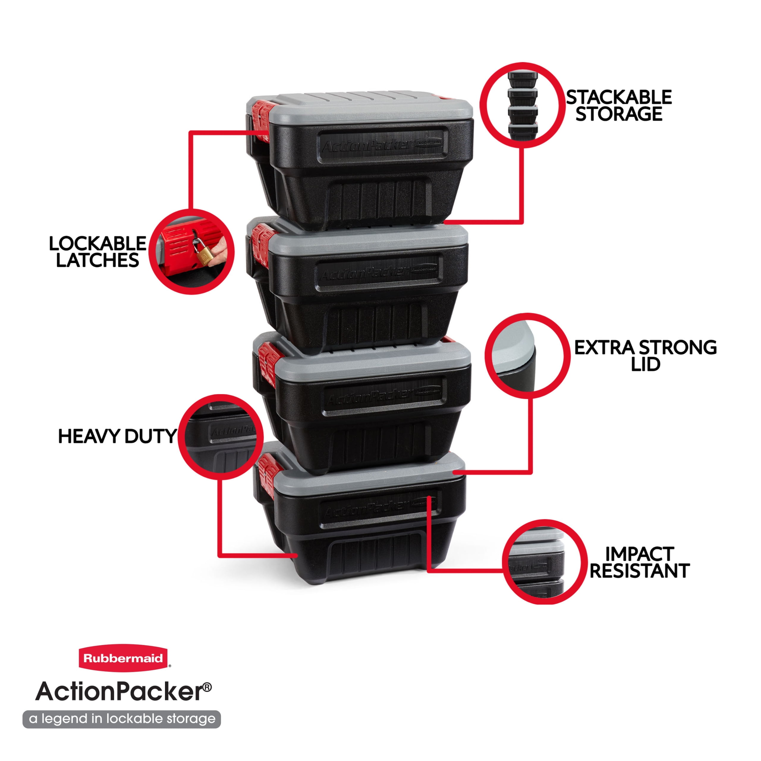 Action Packer Mod - Extra Organization and Storage in Lid