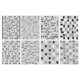 thumbnail image 1 of Pegatinas para decoración de uñas con letras del alfabeto, calcomanías para uñas, suministros para uñas, pegatinas autoadhesivas, decoraciones para manicura, 8 hojas, 1 of 6