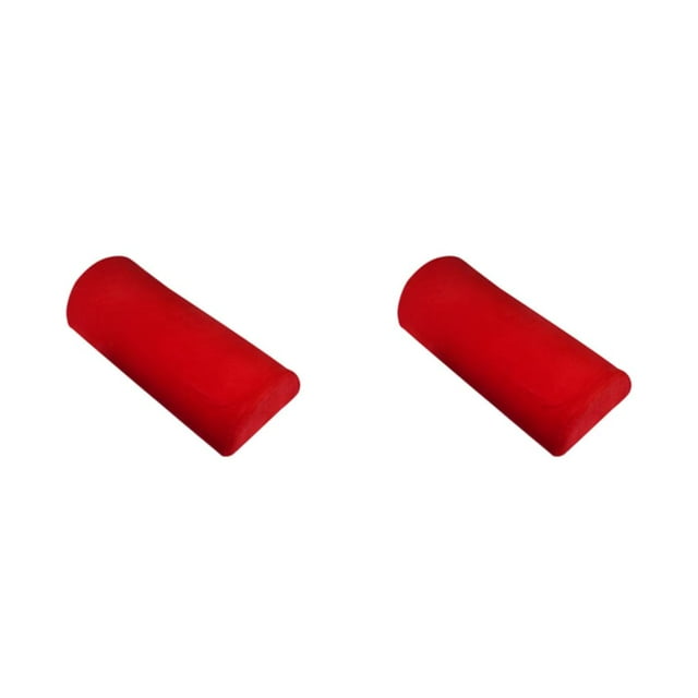 Destyer Easy Storage Manicure Hand Cushion Innovative Nail Pillow For Easy Manicures At Anywhere Hand Rest red 2Set