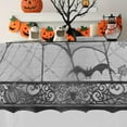 thumbnail image 5 of ChicYu Halloween Tablecloth Waterproof Polyester Web Pumpkin Printed Dining Table Decor Party Table Cover for Party Picnic Dinner Decor, 5 of 5