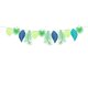 thumbnail image 1 of Nvzi Guirnalda de hojas para fiesta hawaiana, banderines colgantes, decoración para ventanas de aulas con temática de plantas tropicales, estilo Ins, 118 pulgadas, pequeña, 1 of 4