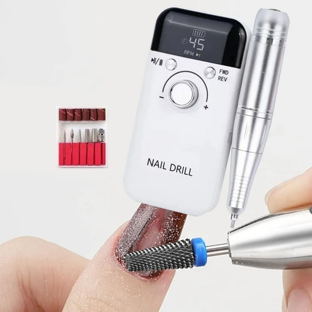 Herramienta Eléctrica para Uñas Perfecl Dispositivo Portátil Recargable