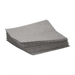 100 Pack Brady MRO100 Universal Sorbent Pads, 19" Long x 15" Wide