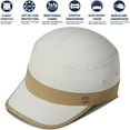 thumbnail image 2 of GADIEMKENSD Stretch Army Cap Cadet Military Hats Flat Top Baseball Cap Short Bill Breathable, 2 of 6