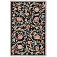 thumbnail image 2 of Safavieh Chelsea Baxter Bordered Wool Area Rug, Black, 3'9" x 5'9", 2 of 11