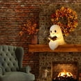 thumbnail image 5 of Cute Ghost Reading Book Lamp, Halloween Ghost Night Light, Ghost Reading Night Lights, 3D LED Night Light Halloween, Glowspirit, Light Up Halloween Decor, for Bedroom Study Room, Readers (8.6inch), 5 of 8