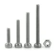 thumbnail image 3 of Tornillos y tuercas Jadeshay 480 piezas M2 M3 M4 acero inoxidable 304, 3 of 8