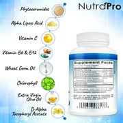 NutraPro Derma Repair Complex for Healthy, Hydrated, Glowing Skin With Phytoceramides and Alpha Lipoic Acid