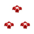 thumbnail image 4 of Guardoinrt 50pcs / Ensemble de Superbes Bouquets avec une Texture Douce et une Apparence Réaliste d'Aspect Naturel Application Large Fibre DIY Rouge 4.5cm 3Set, 4 of 6
