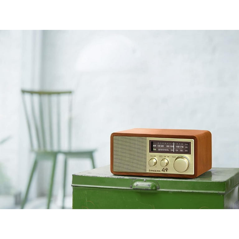 Sangean WR11SE 40th Anniversary Hi-Fi AM/FM Vintage-Styled Sangean WR11SE 40th Anniversary Hi-Fi AM/FM Vintage-Styled