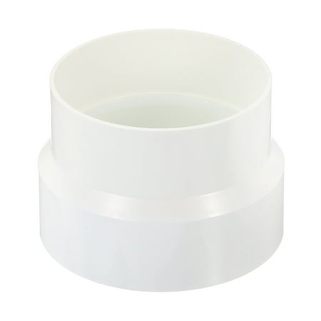 

Uxcell 5 to 4 Duct Reducer Ducting Airflow Tube Increaser Adapter Pipe Fitting