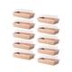 thumbnail image 5 of Cajas de papel para alimentos de 10 piezas con tapas transparentes Contenedor de alimentos multifunción cuadrado Caja de refrigerios duradera para perfecl Cajas de postre, 5 of 8