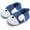 01a Blue Puppy, variant on Newborn Infant Baby Boys Girls Cute Cartoon Slipper Soft Non Skid Sole Slip On House Animal Indoor Sock Shoes Crib Moccasins for New Walkers