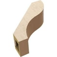 thumbnail image 6 of Ekena Millwork 5"W x 14"D x 14"H Geneva Rough Cedar Woodgrain TimberThane Knee Brace, Primed, 6 of 6