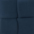 thumbnail image 6 of Accent Chair, Fabric, Wood, Navy, Living Lounge Cafe Room Hotel Lobby Hospitality, 6 of 6