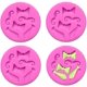 thumbnail image 1 of piezas Mini pajaritas barba molde de silicona para DIY Fondant Candy Ma, 1 of 4