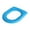 Blue, variant on Bathroom Products Soft Cover Seat for O-type Toilet Durable Fabric Cushion Easy Clean Comfort Enhances Bathroom Experience