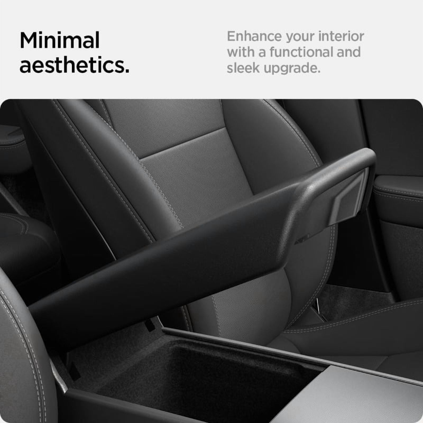 Rmrest Seat Covers for Tesla Model Y 2025 Juniper & Model 3 Highland 2024 - 2025, Black