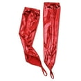 thumbnail image 6 of iiniim Womens Latin Dance Sparkly Sequins Leotard with Fringe Modern Jazz Dancewear Red S, 6 of 7