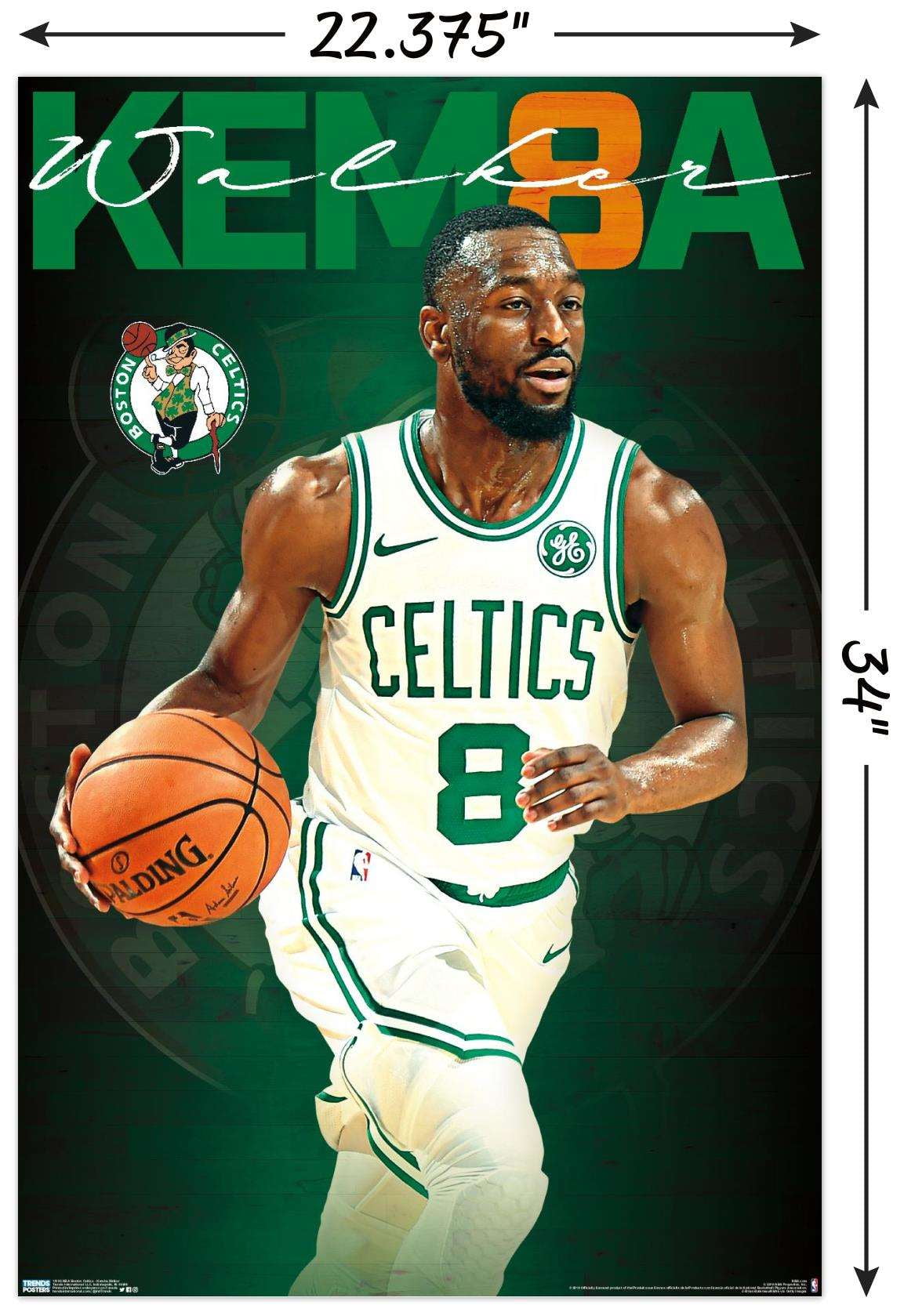 Julius Erving Philadelphia 76ers Autographed 8 x 10 Dunk in Red vs. Boston Celtics Photograph