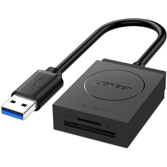 UGREEN SD Card Reader USB 3.0 Dual Slot Flash Memory TF, SD,...