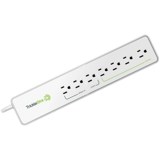 Tricklestar 185SSUS7XX 7Outlet 540 Joules Surge Protector Walmart