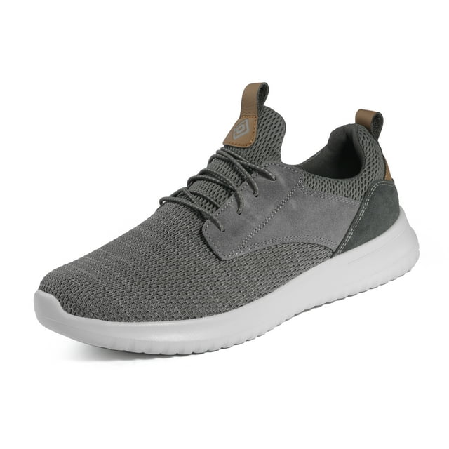 Bruno Marc Men's Casual Sneakers Outdoor sports shoes Comfort Running Athletic Shoes WALK_WORK_01 GREY Size 12