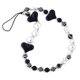 thumbnail image 1 of Ins Black Heart Correas para accesorios de teléfonos móviles Correas para teléfonos móviles Cadena colgante de cuentas para teléfono Cable de teléfono móvil Ornamento de Boho Auspicioso, 1 of 2