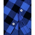 thumbnail image 2 of sogami Men's Big & Tall Flannel Shirt Warm Oversized Long Sleeve Button Down Shirt Loose Fit Casual Plaid Shirt for Fall Winter, 2 of 6