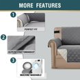 thumbnail image 3 of DJN Up to 30% Off Sofa Cover Sofa Cover Machine Washable Couch Cover Non Slip Furniture Protector Slipcover For Dogs Children polyester Grey C, 3 of 6